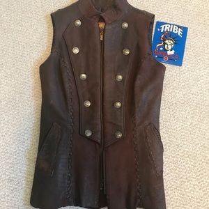 Handmade Genuine Leather Vest
